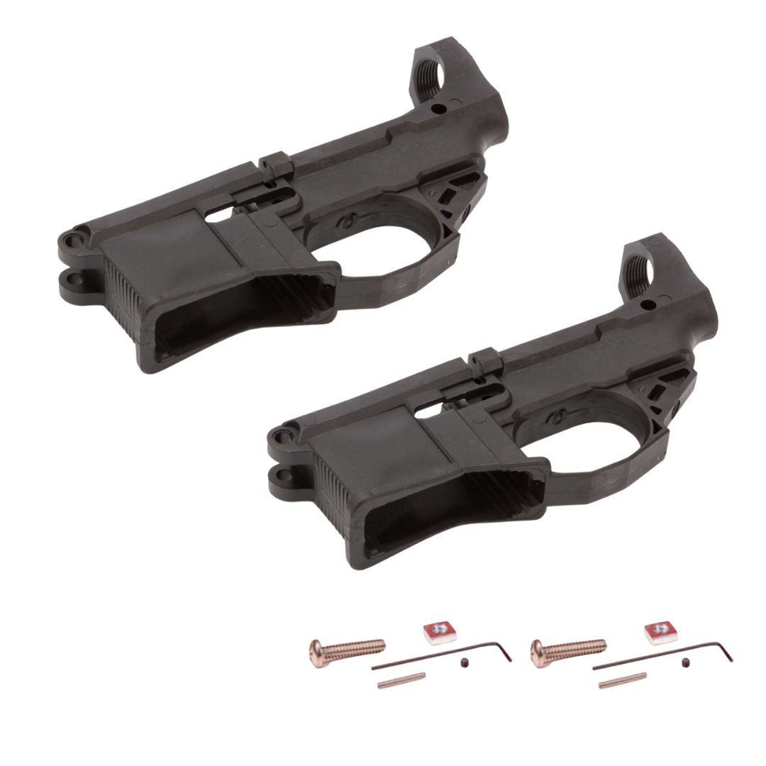 P80 G150 AR-15 80% Receiver Kit – Black - polymer 80